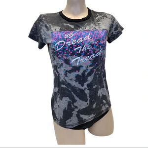 Grail Tie Size Extra Small Black Tye Dye Crew Neck Tee. New Without Tags.